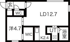 Felice tre（フェリーチェトレ）の間取り画像