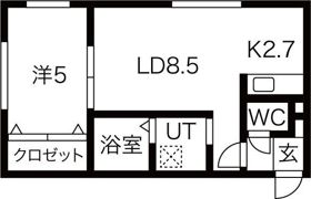 フェリオ中島公園の間取り画像