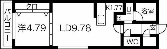 ガイアールS8の間取り画像