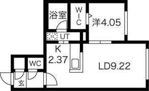 フォレスタ琴似の間取り画像