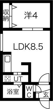 グランラヴィーヌ円山の間取り画像