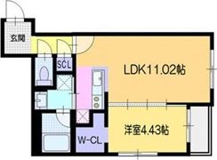 ラ・シュエットドルチェの間取り画像