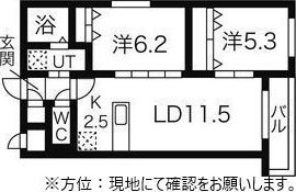シャルルブランの間取り画像