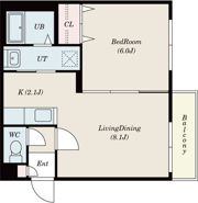 クラリス本郷通の間取り画像