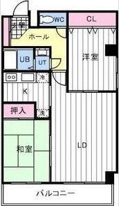 アルファスクエア北23条の間取り画像