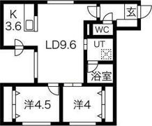 シティレジデンス啓明の間取り画像
