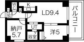 リヴェール山鼻の間取り画像