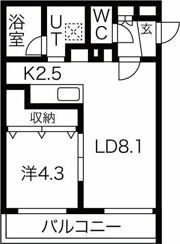 グランモード澄川の間取り画像