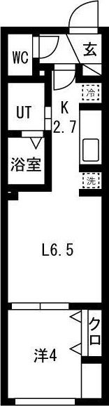 仮）平岸2-9MSの間取り画像