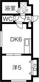 Aフラット学園前の間取り画像