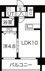 ルラシオン北9条通の間取り画像