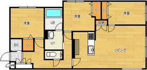 グレン山鼻の間取り画像