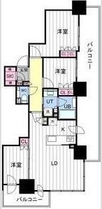 ザ・札幌タワーズ イーストタワーの間取り画像