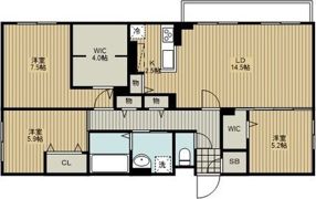 WATERLIFE-CITY.STELLAの間取り画像