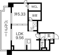 桂和レジデンス円山公園の間取り画像