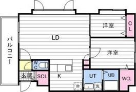 （仮称）宮の森3条3丁目賃貸MSの間取り画像