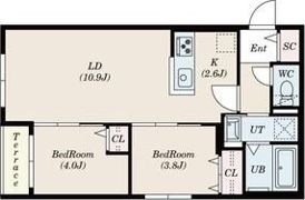 S-RESIDENCE南郷Southの間取り画像