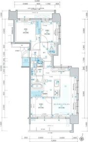 プレシス知事公館前WESTの間取り画像