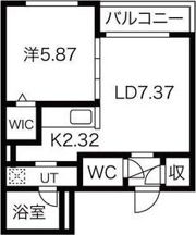 S-RESIDENCE西町の間取り画像