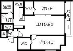 S-RESIDENCE西町の間取り画像