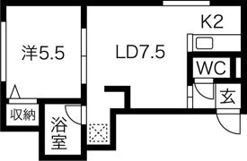プロシード札幌の間取り画像