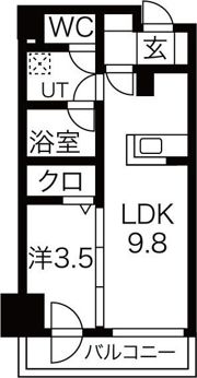ロコマージョの間取り画像