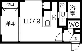 GRANDE 札幌 北大前の間取り画像