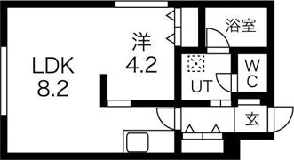 リアライズ発寒の間取り画像