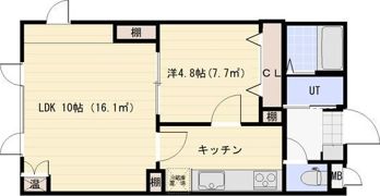 Palazzo麻生IIの間取り画像
