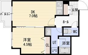 レガート北23の間取り画像
