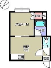 MAPLEHILLS南郷の間取り画像