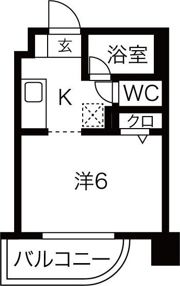 ヒューマンプラザ北大前の間取り画像