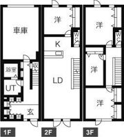 トリニティゲート伏見 A棟の間取り画像