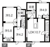 エムアールコートの間取り画像