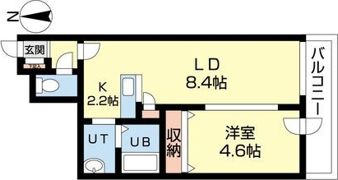 グランメゾンN5の間取り画像