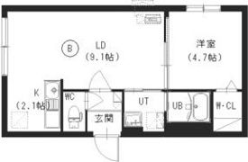 新築）シティノーブル中の島※中の島2-5MSの間取り画像