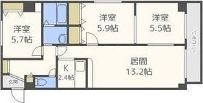 COLORE32の間取り画像