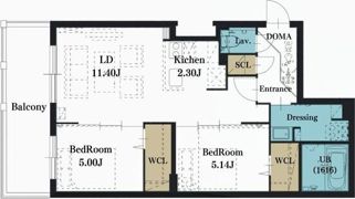 HGS Central Yamahanaの間取り画像