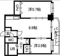 ル・ノール福住の間取り画像