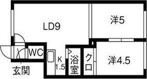 パークフロント24の間取り画像