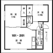 シャトー杉澤の間取り画像