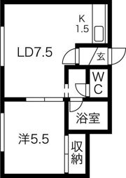 メゾンドール267の間取り画像