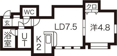 Y’Sコートの間取り画像