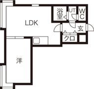 ソニア316の間取り画像