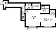 CCR八軒の間取り画像