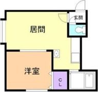 アドヴァンス八軒の間取り画像