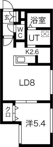 シティレジデンス南8条の間取り画像