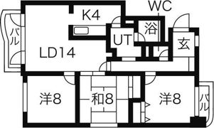Louvre21（ルーヴル21）の間取り画像