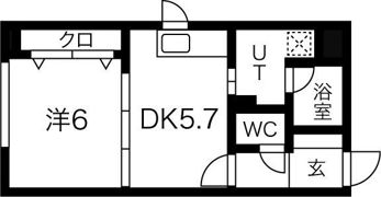 プライムアーバン大通公園IIの間取り画像