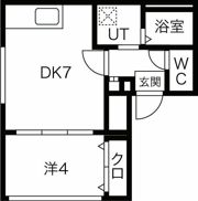 ラフィーネ南15条の間取り画像